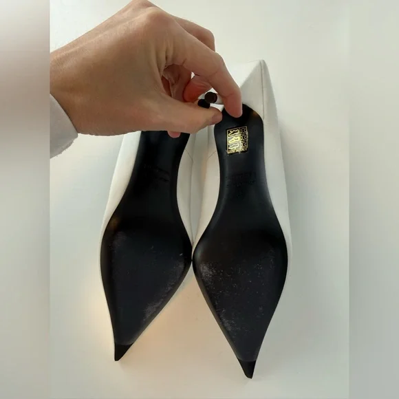 Balenciaga white knife pumps 39 - Picture 6 of 6